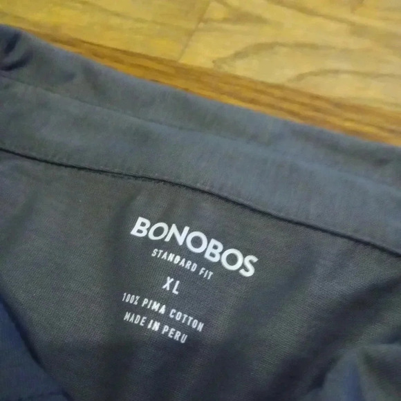 Bonobos The Performance Golf Polo Standard Fit Gray XL - Picture 5 of 8